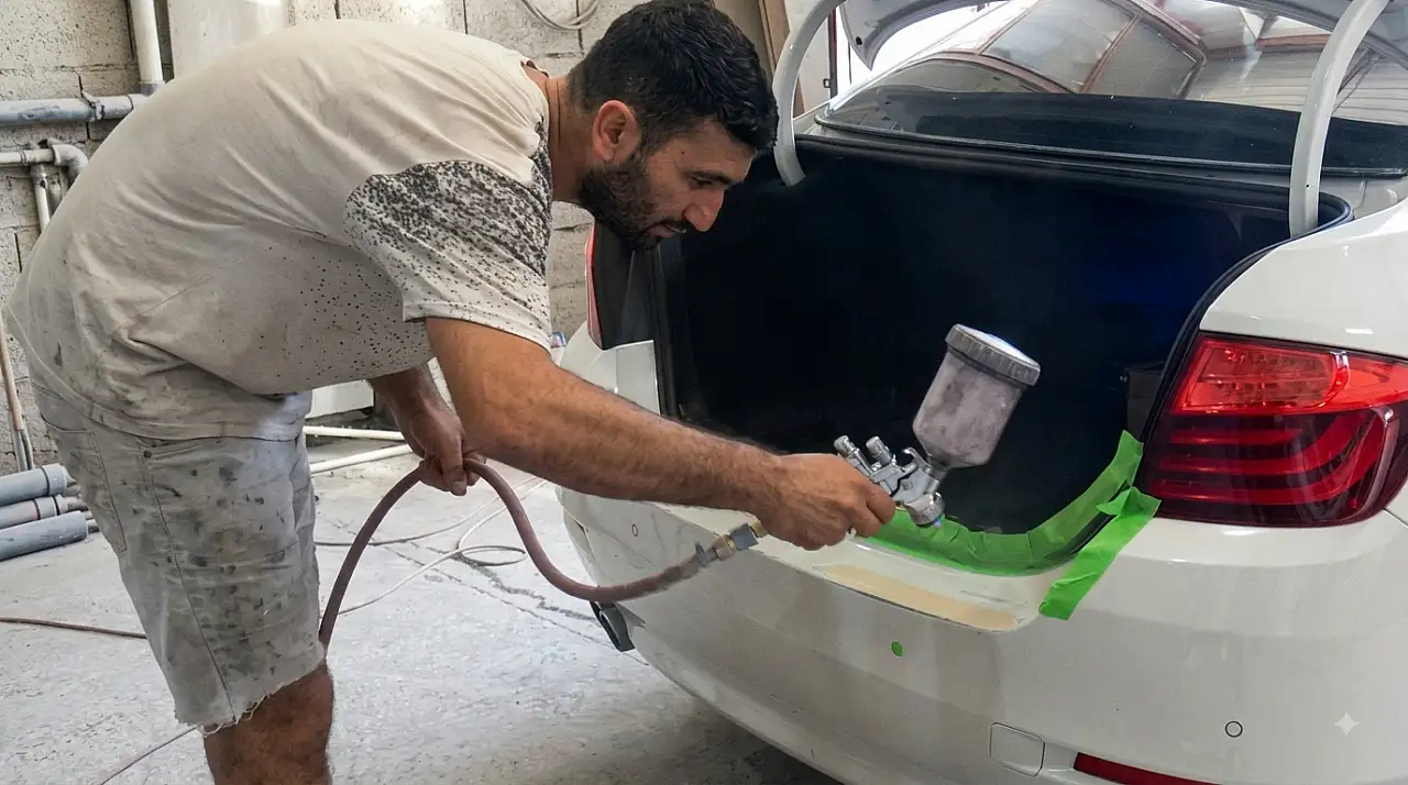 Kazalardan marjinal renklere: Kayseri'de Oto boyama sektöründe neler oluyor?