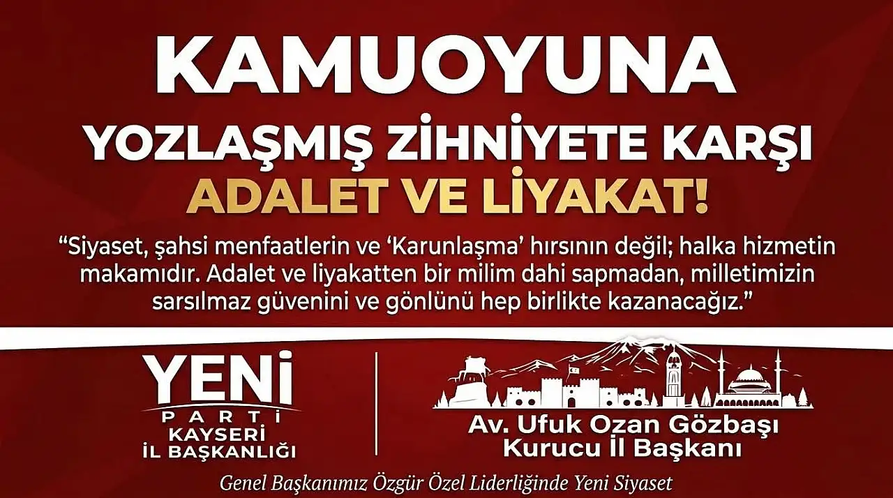 'Vatandaşın adalete olan inancı sarsılıyor'