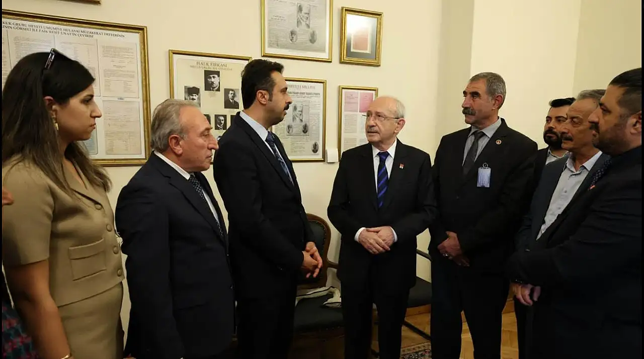 CHP Kayseri heyetinden Kılıçdaroğlu'na ziyaret