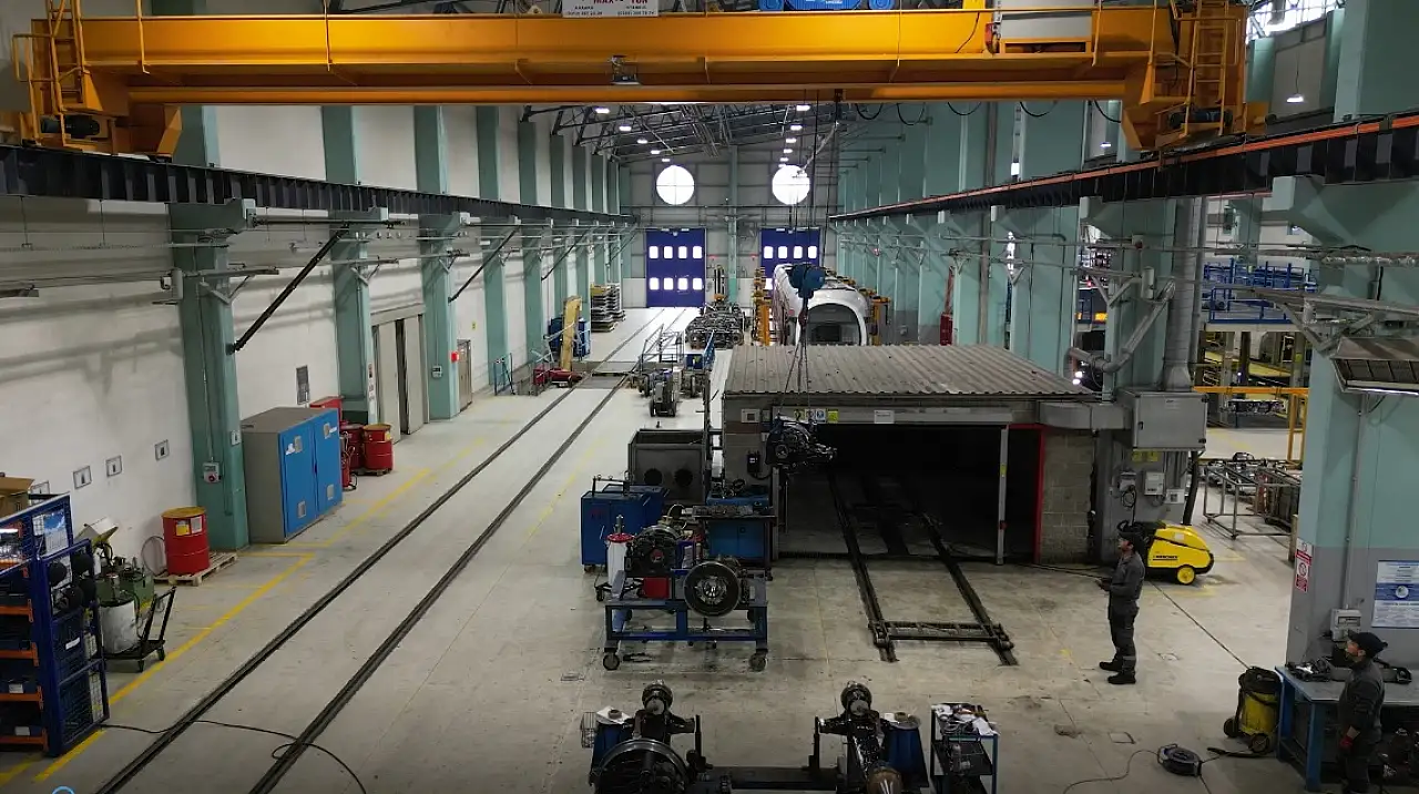 Kayseri'de tramvayda yerli üretimle yurt dışı bağımlılığı sona eriyor