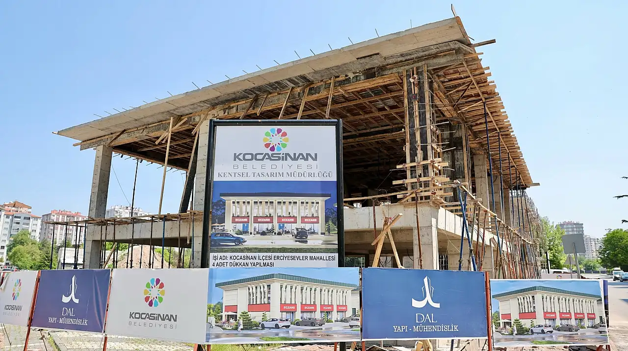 Erciyesevler'de kütüphane projesi dikkat çekiyor