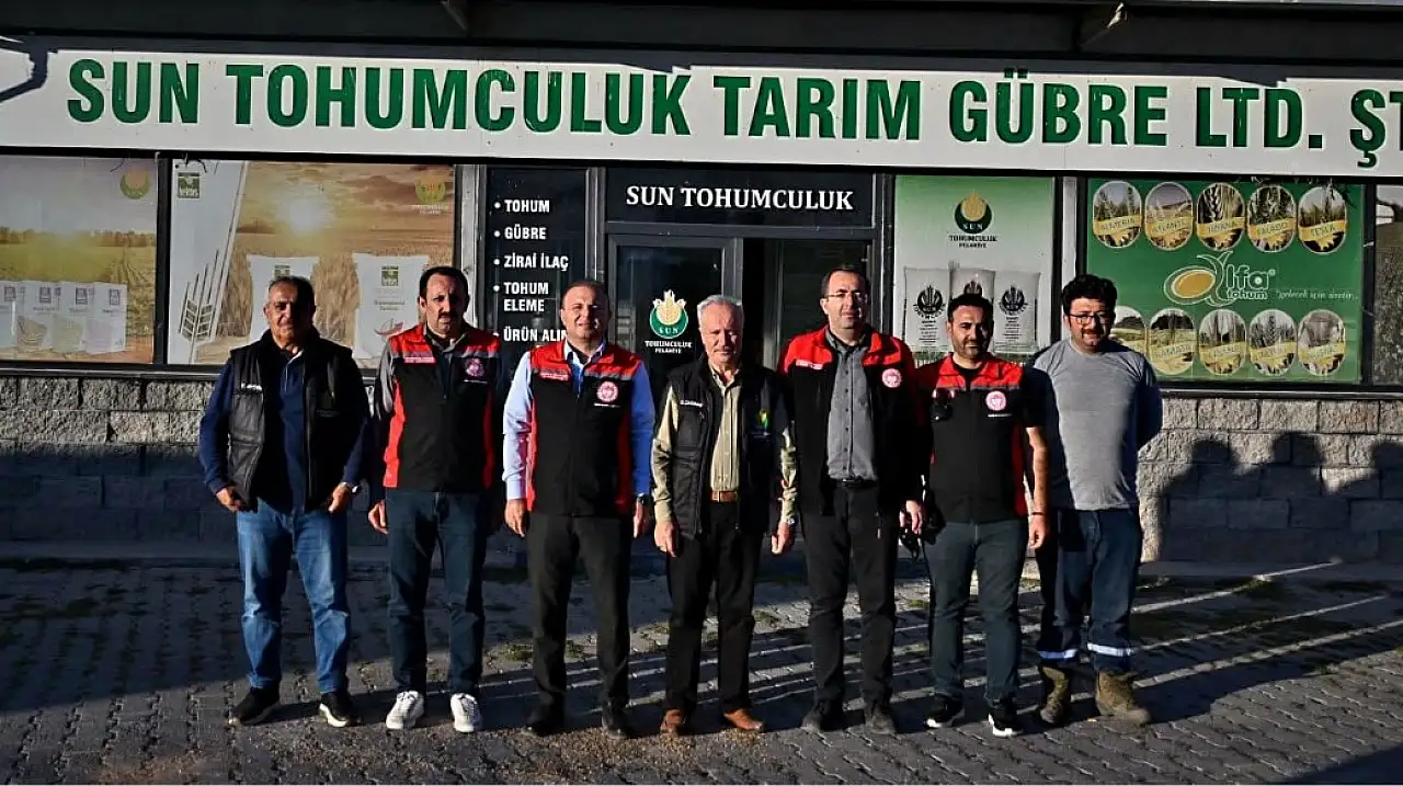 Felahiye'de çiftçinin emeği, devletin desteği buluştu