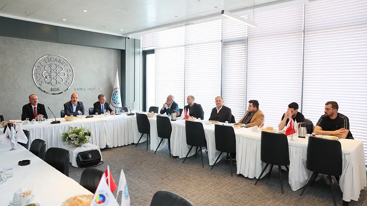 Kayseri'deki fabrika sahipleri toplantı yaptı!