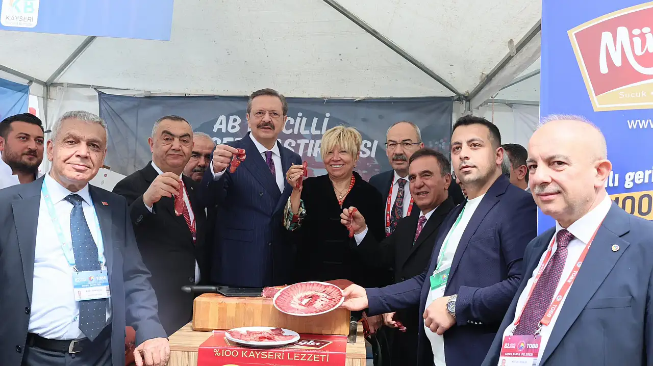 TOBB Genel Kurulu'na Kayseri tam kadro katıldı!