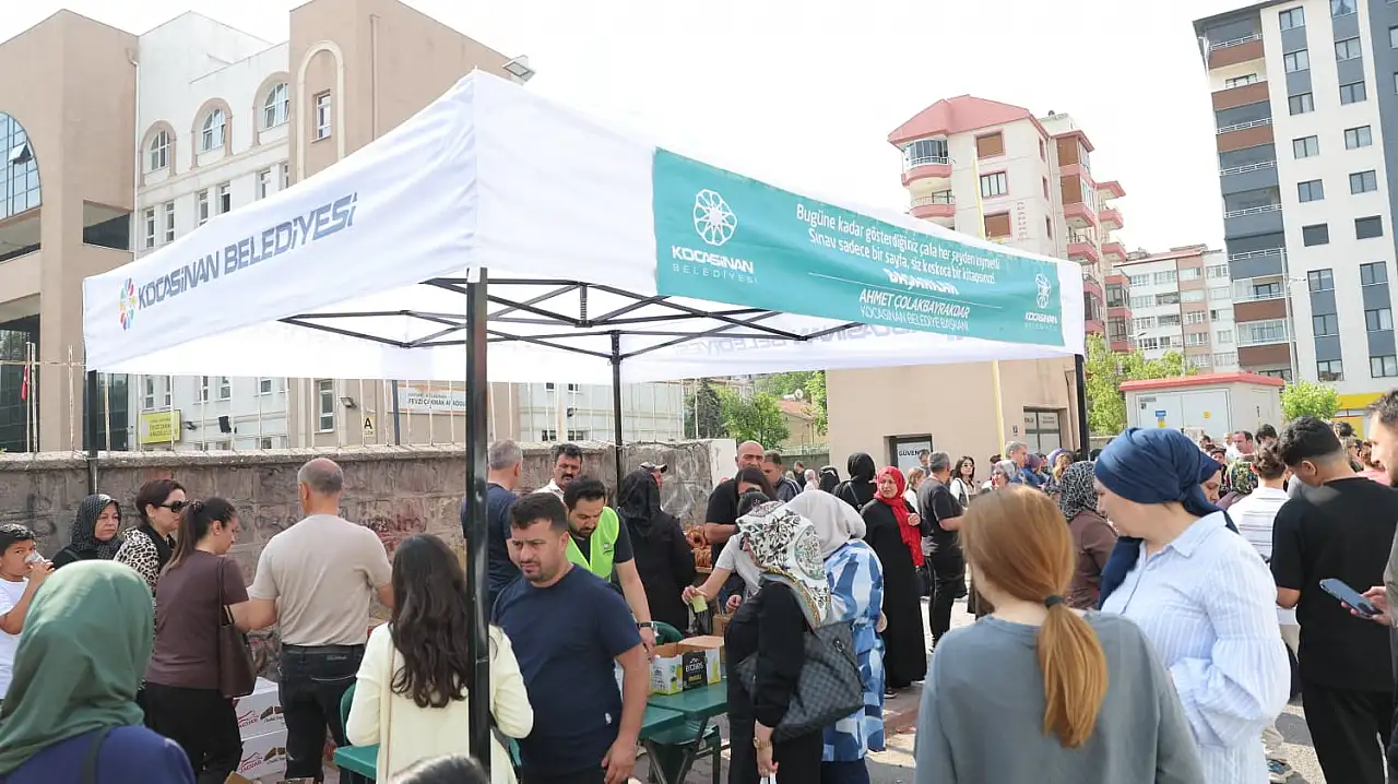 Öğrenci ve veliler için sınav sabahı sürprizi