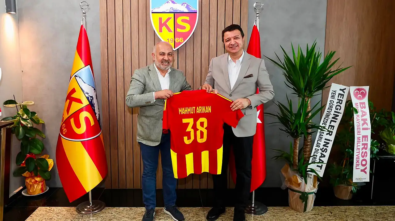 Genel Başkandan Kayserispor'a ziyaret