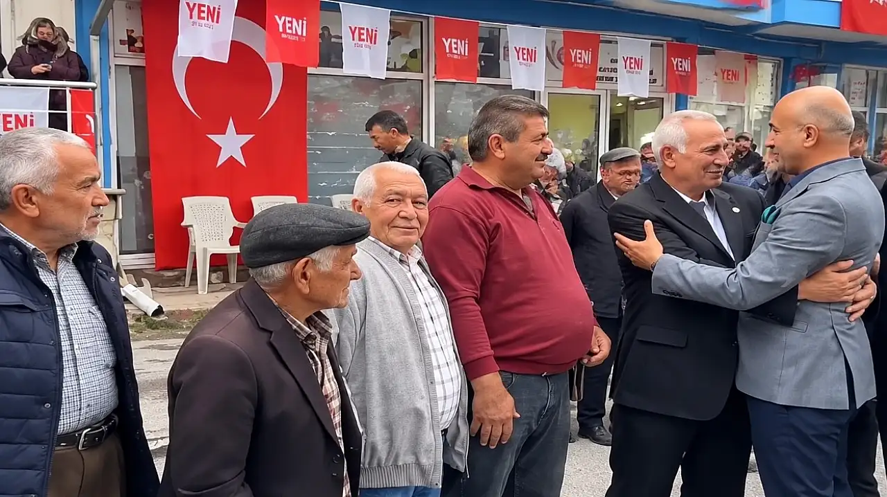 Yeni Parti'den Akkışla'da önemli adım: İlçe binası açıldı