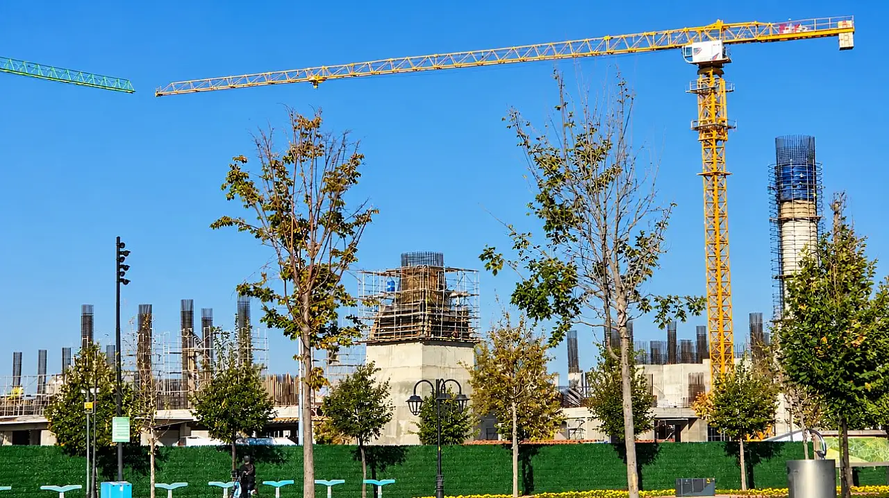 Kayseri'de 700 milyonluk camide son durum! Beton bloklar yükseliyor