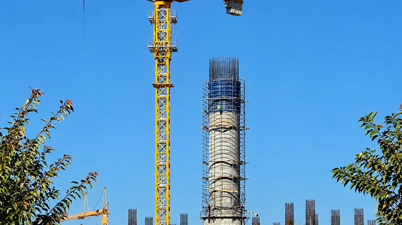 Kayseri'de 700 milyonluk camide son durum! Beton bloklar yükseliyor
