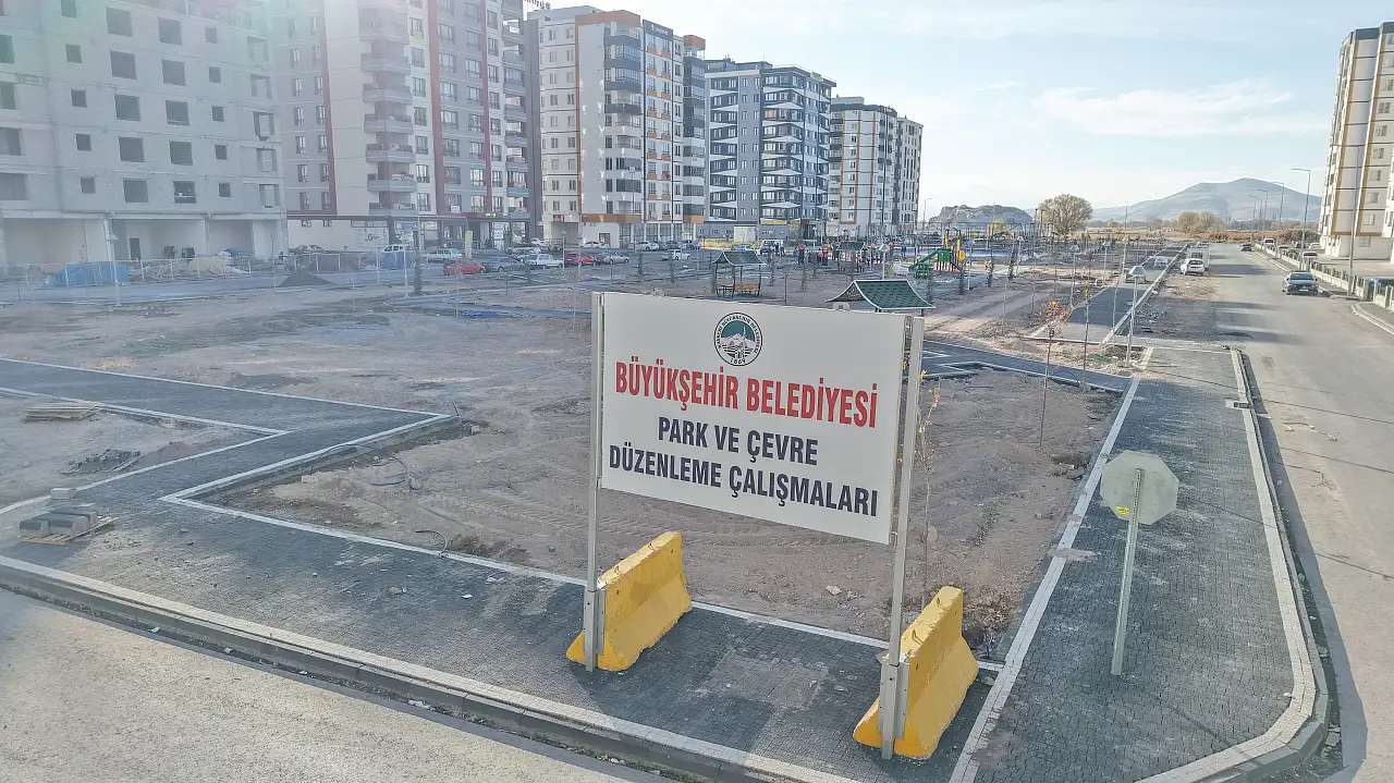 Kayseri'de Şehir Hastanesi çevresi baştan aşağı değişiyor