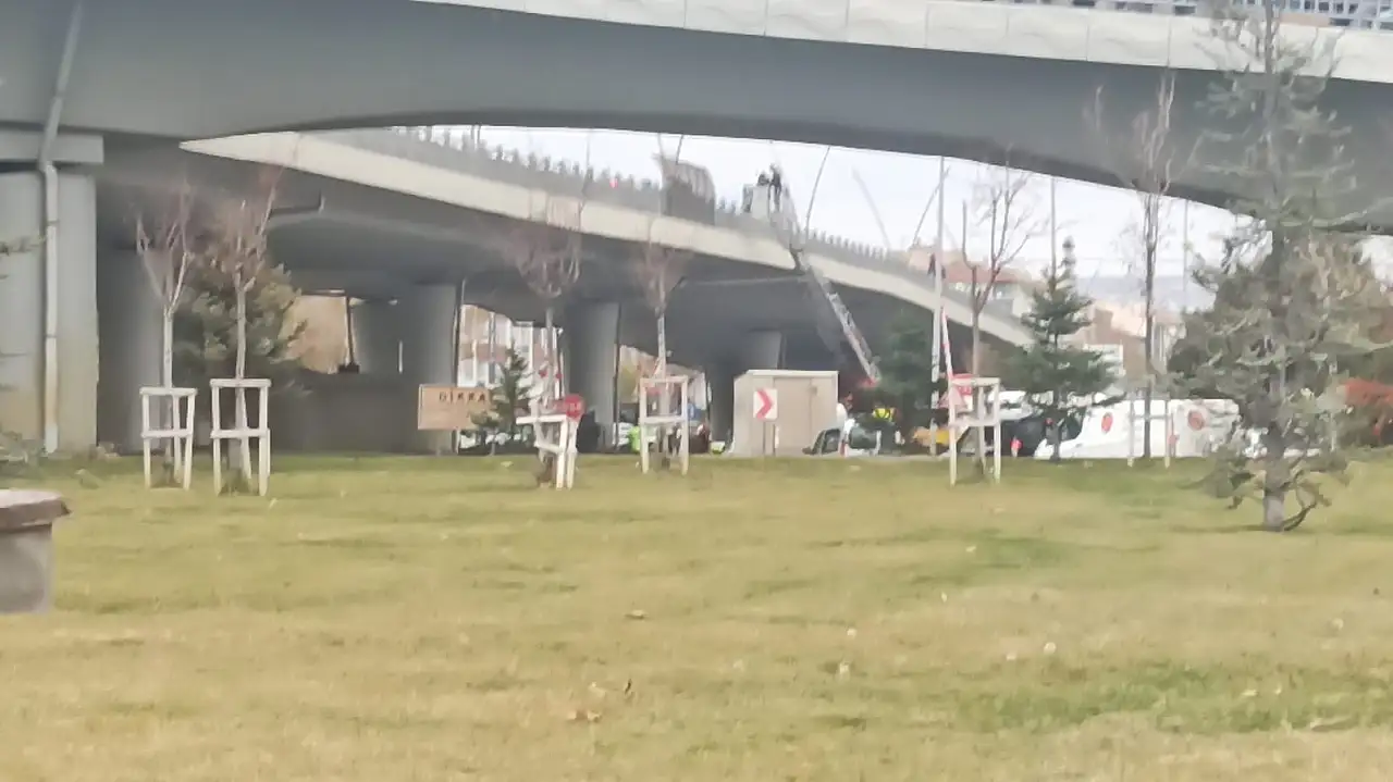 Kayseri'de hareketli dakikalar... Canına kıymak istedi