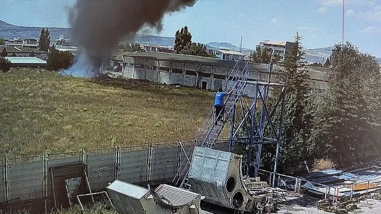 Kayseri OSB'de dumanlar yükseldi! Sebebi belli oldu