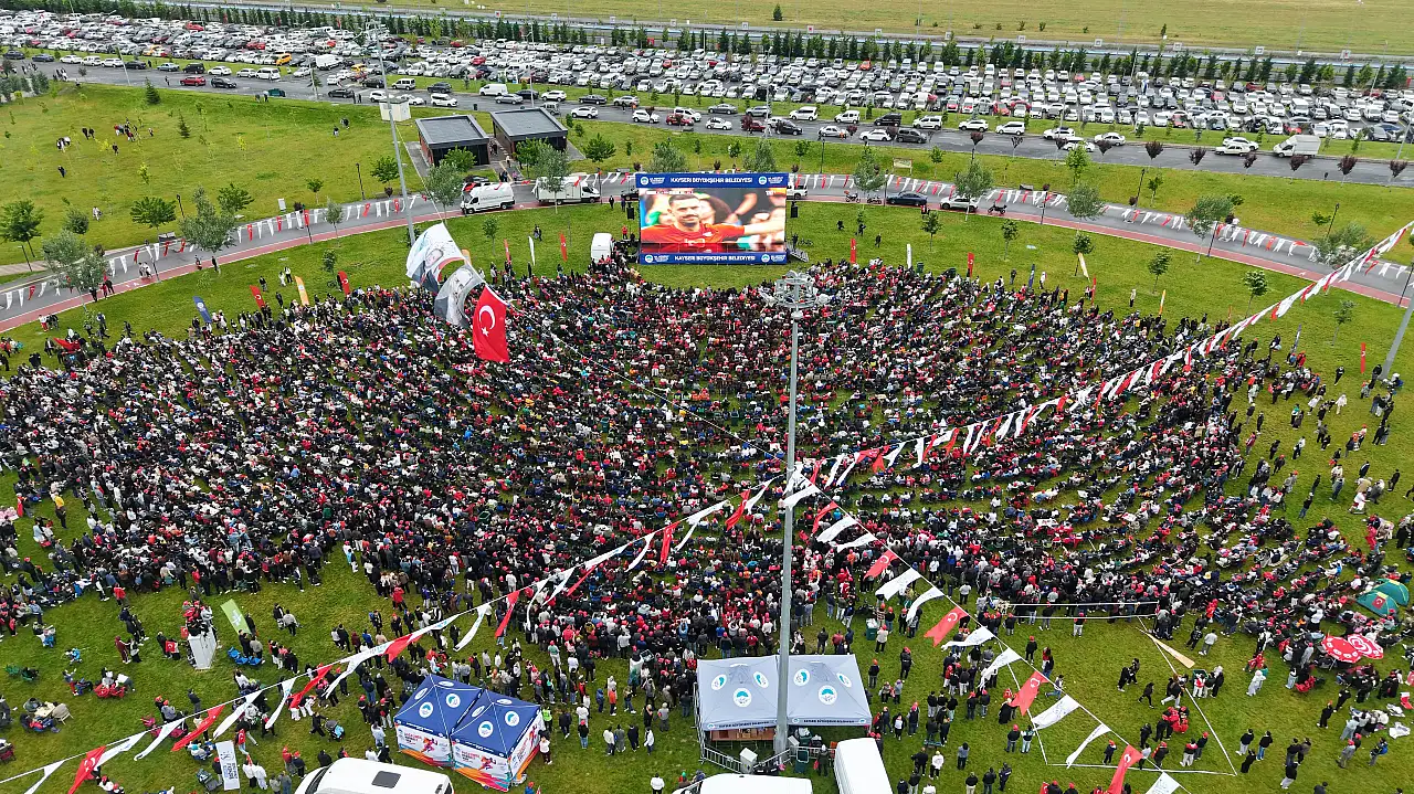 Kayseri'de Dünya Kupası heyecanı