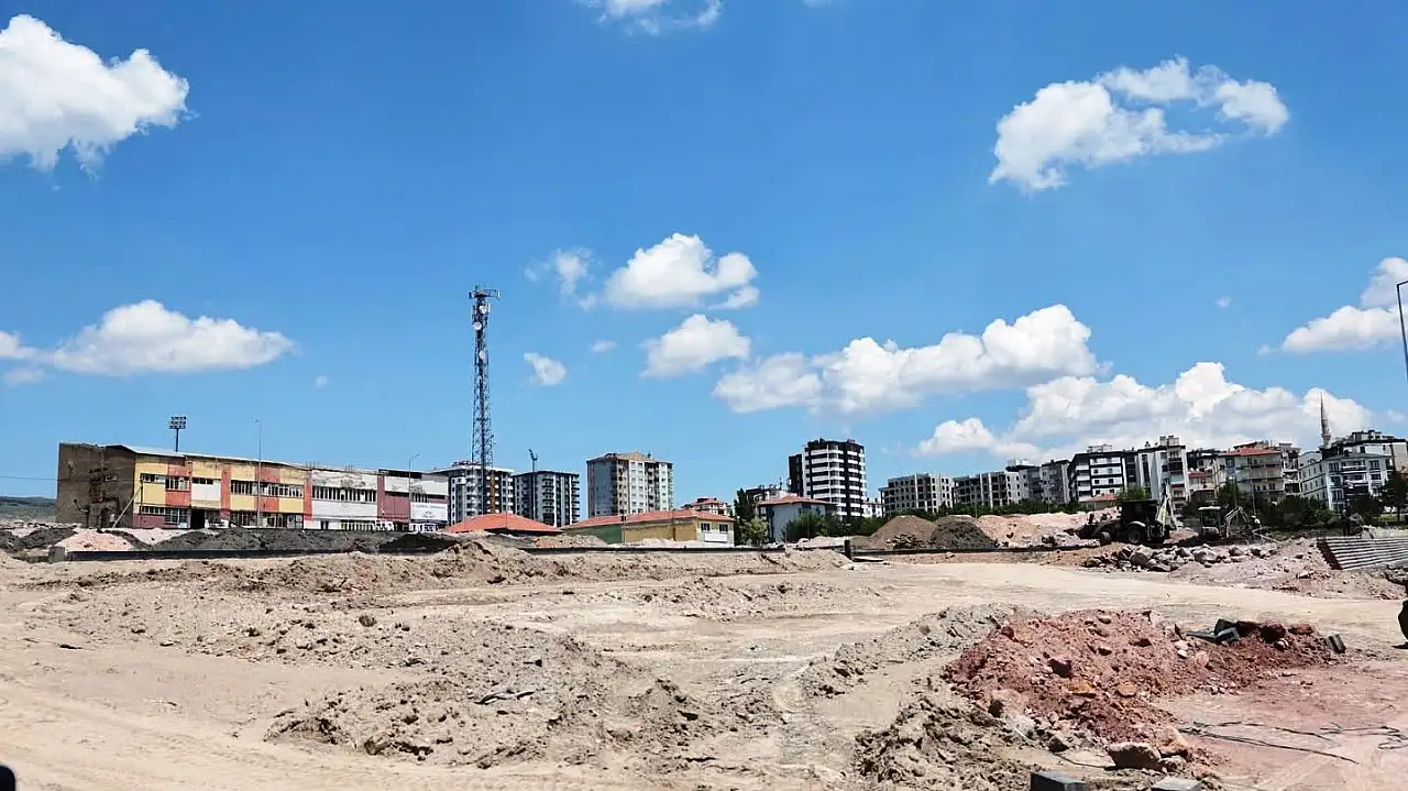 Kocasinan'da 30 bin metrekarelik sosyal yaşam alanı yükseliyor