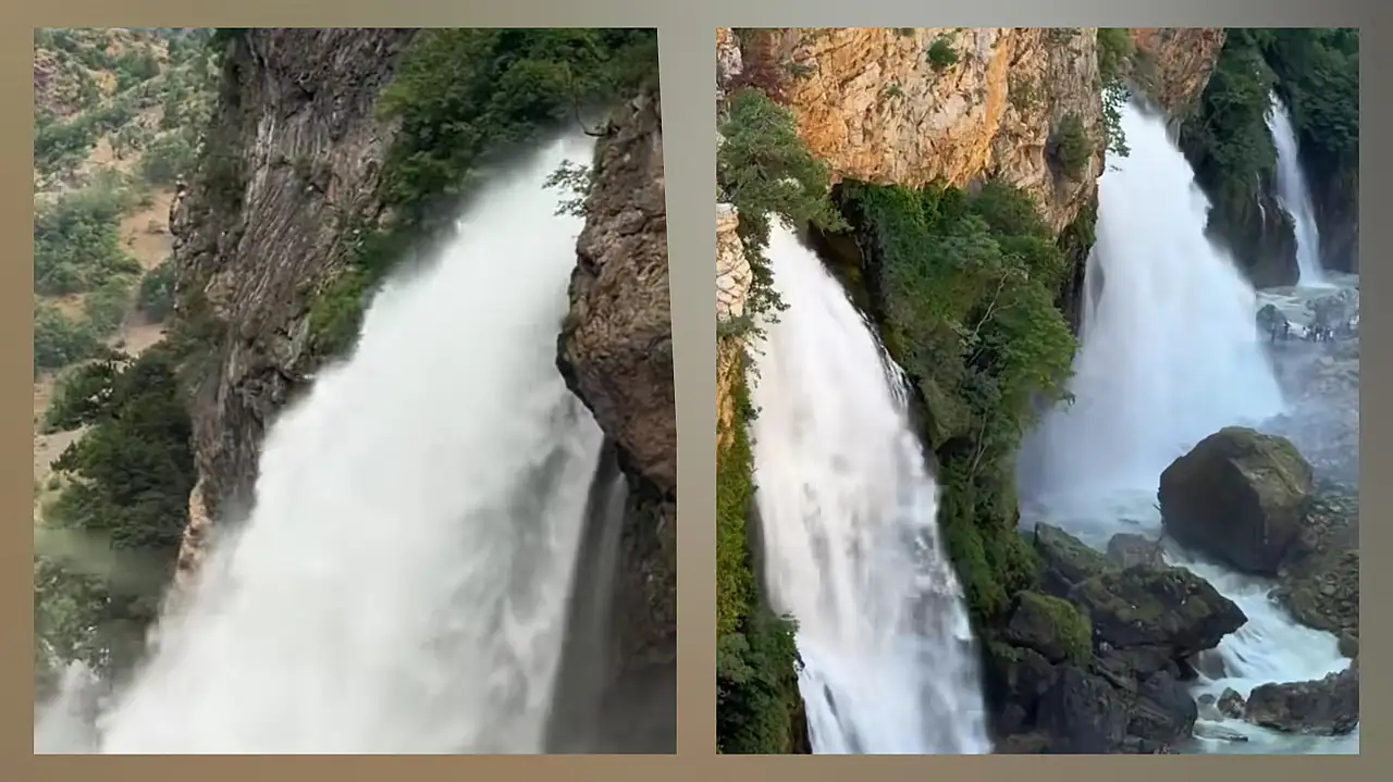 Kayseri'de şelalede ölüm! Nedeni fotoğraf mı?