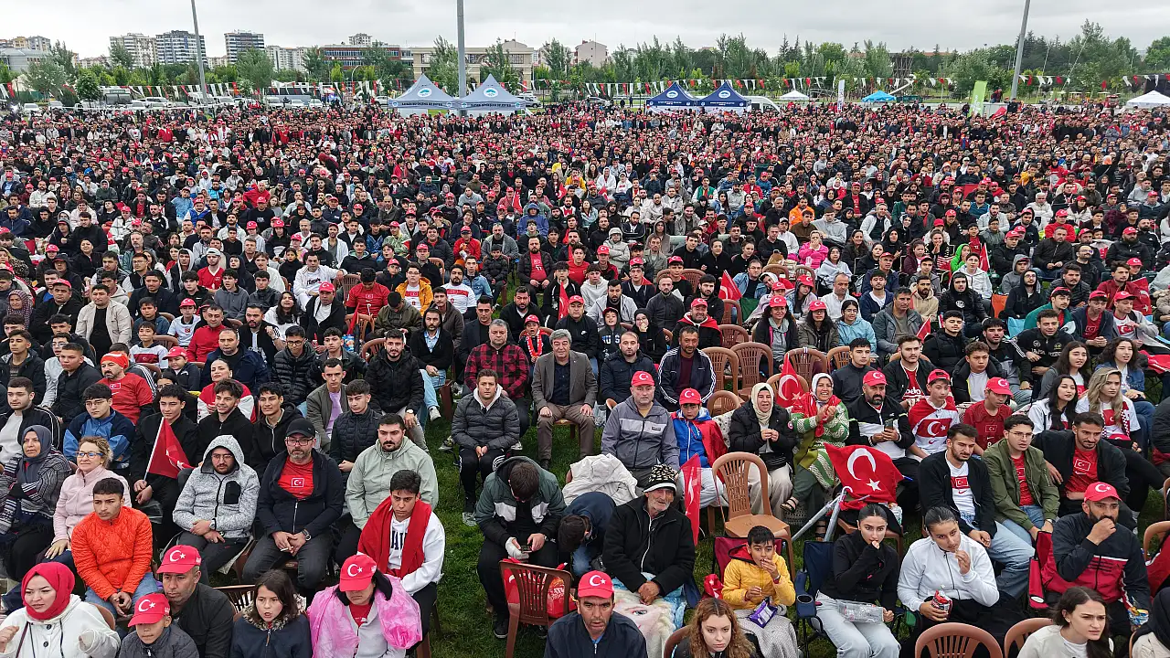 Kayseri'de Dünya Kupası heyecanı