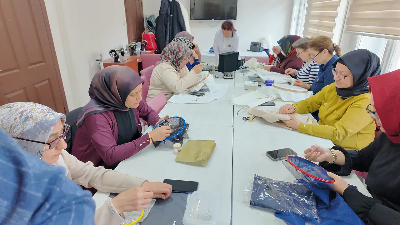 Kayseri'de geleneksel sanatın kalbi KAYMEK'te atıyor