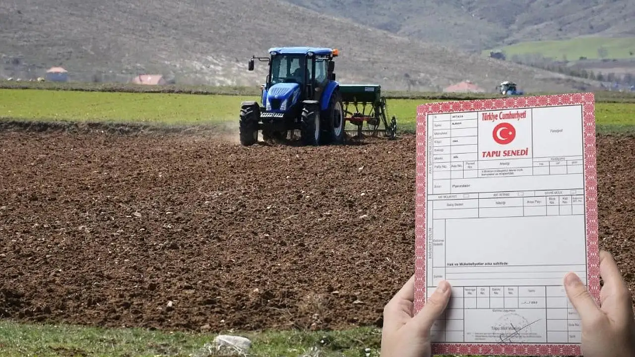 Kayseri’de miras kalan tarlası olanlar dikkat! ÇKS’de yeni şartlar açıklandı