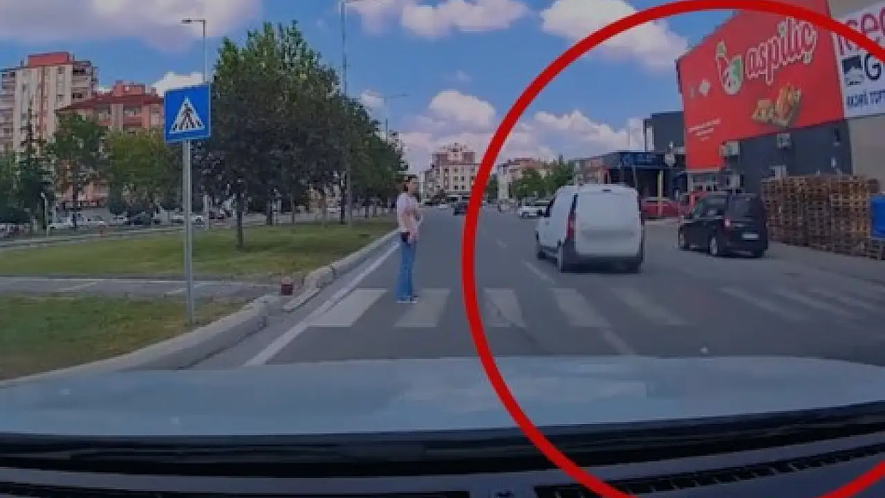 Kayseri'de yayalara yol vermeyen sürücülere ceza