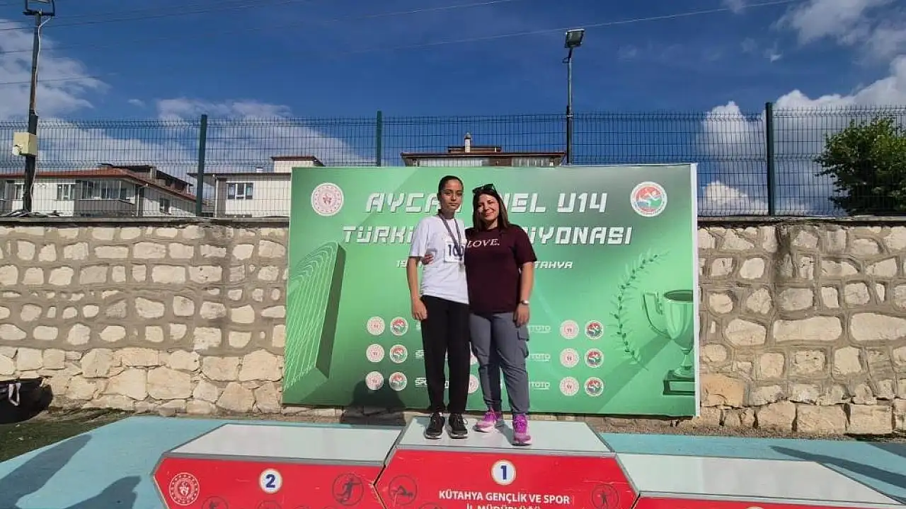 Kayseri'den gitti madalyalarla geri döndü!
