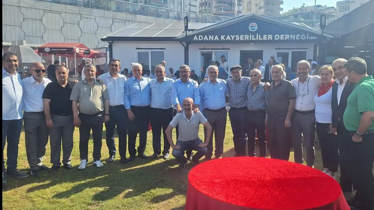 Kayserili başkanları Adana'da buluşturan açılış