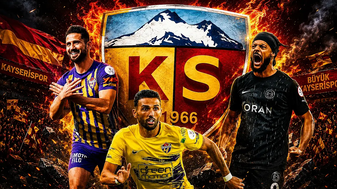 Kayserispor’da transfer harekatı! İşte gündemdeki isimler