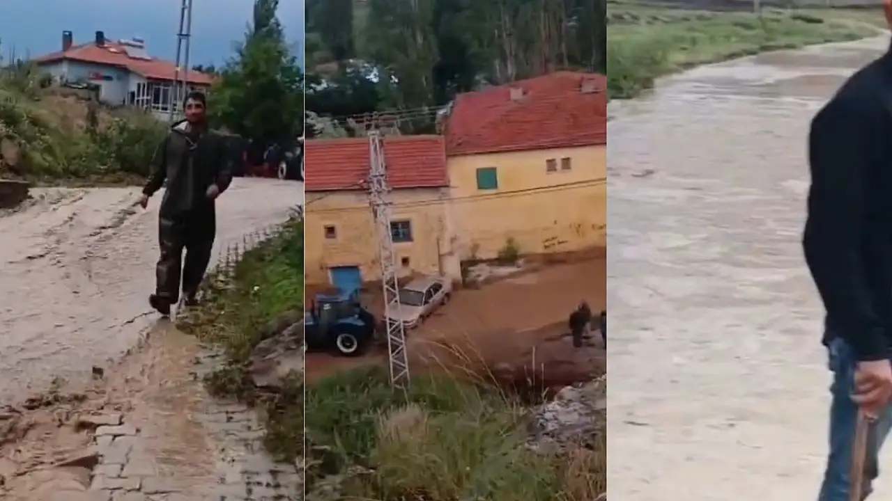 Meteoroloji uyarmıştı: Yollar kullanılamaz hale geldi!