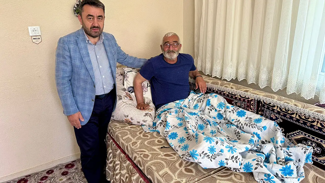 Müftülük personeline evinde moral ziyareti