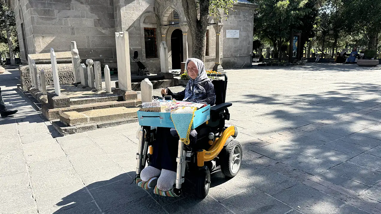 Tekerlekli sandalyede bir hayat mücadelesi