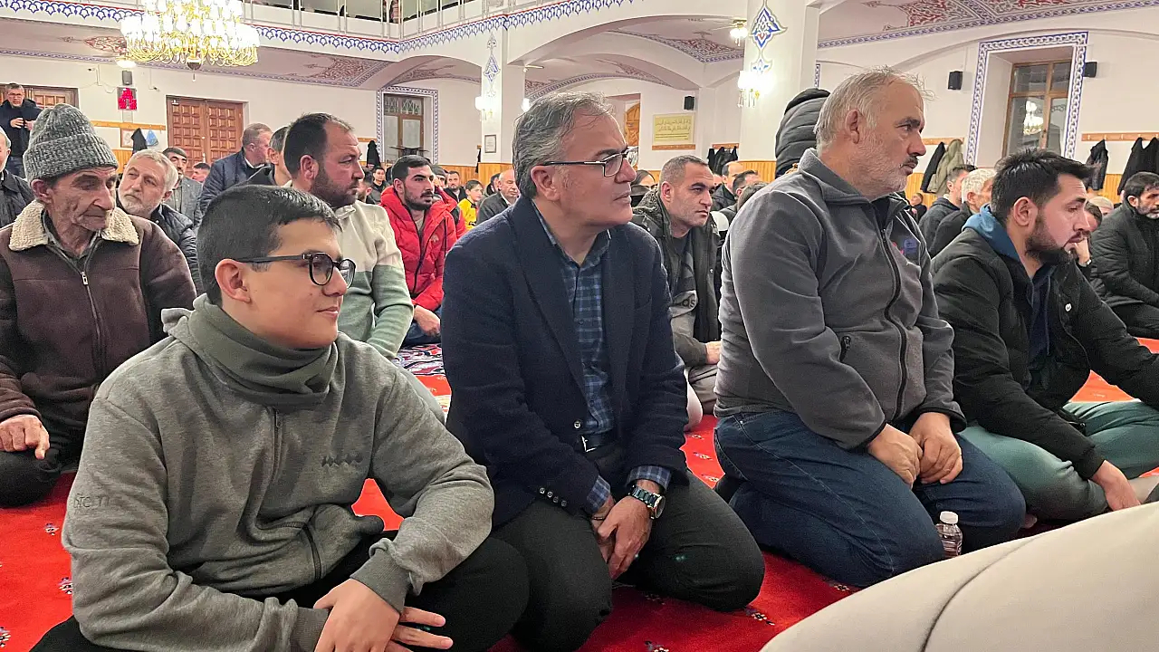 Hacılar'da Regaip Kandili coşkusu