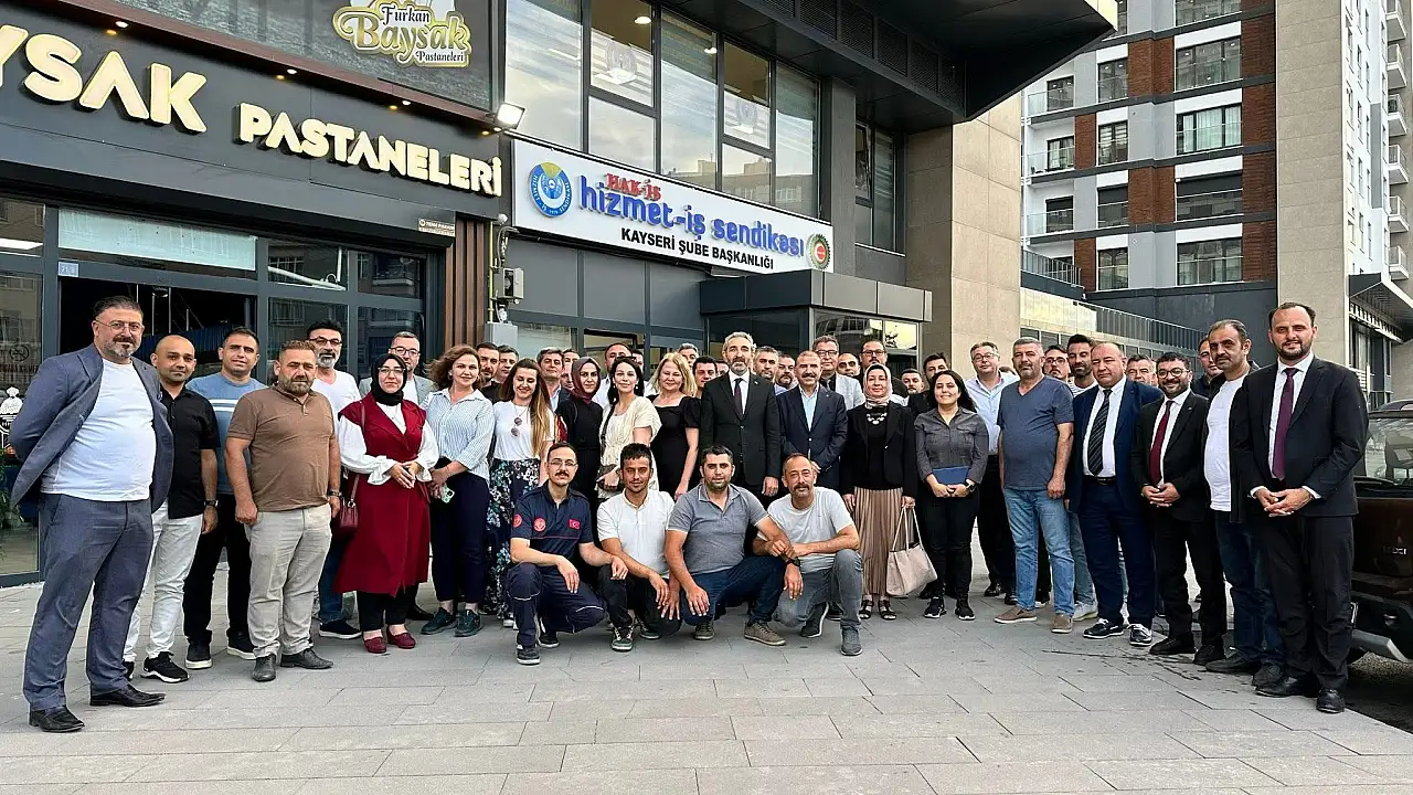 Hizmet-İş'te Kayseri Temsilciler Meclisi toplandı