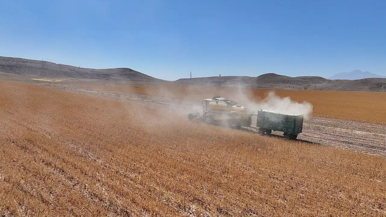 Kayseri'de hasat başladı: Açık ara birinciyiz