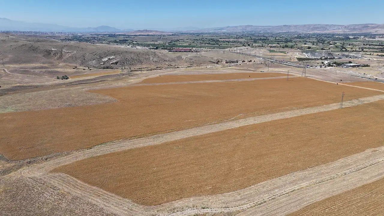 Kayseri'de hasat başladı: Açık ara birinciyiz