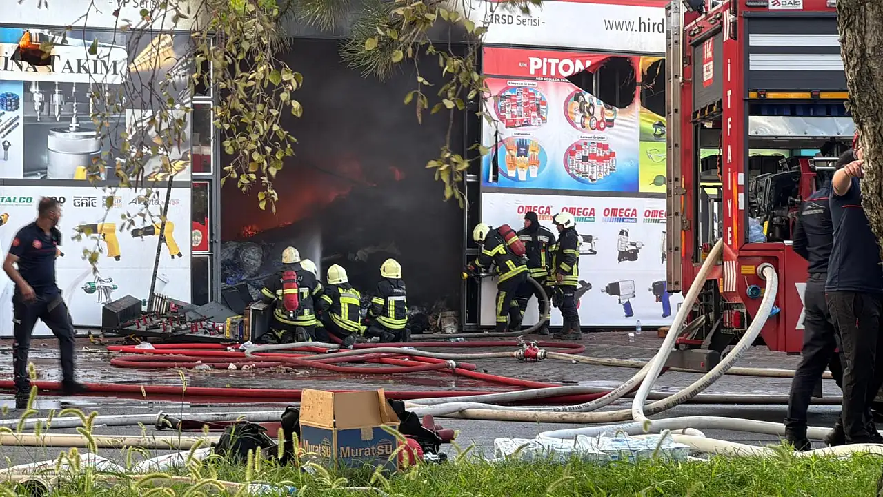 Kayseri OSB'de yangın çıktı!