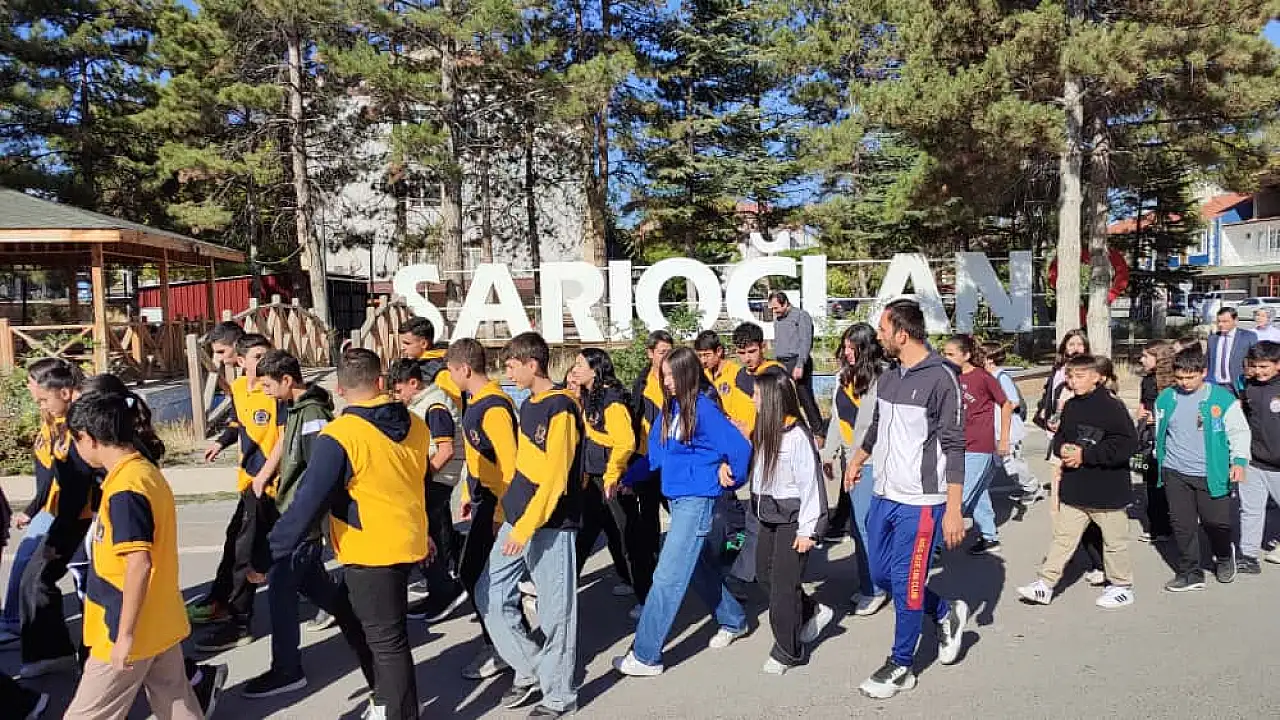 Kayseri'de 2,5 kilometrelik etkinlik