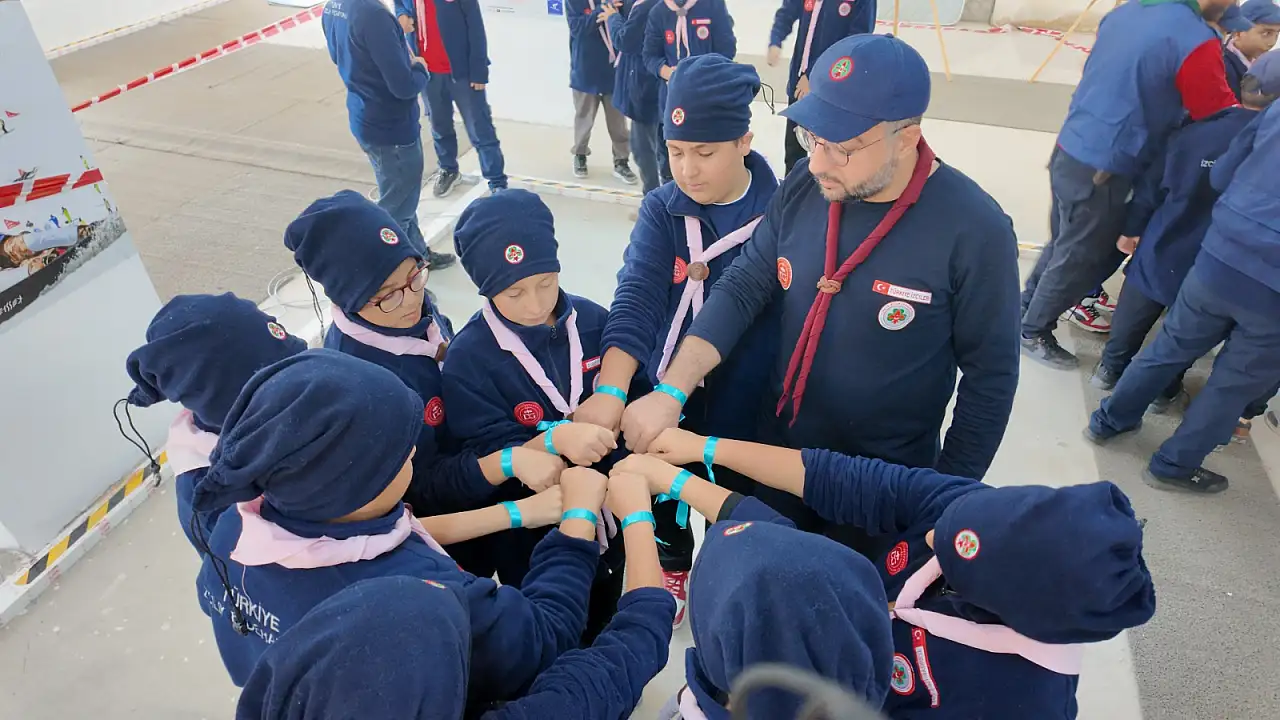 Kayseri izcileri dünyayla buluştu!
