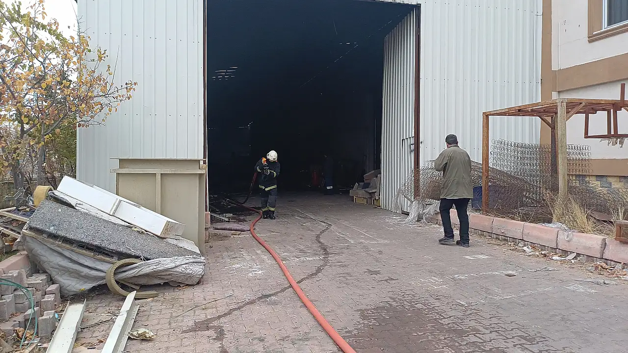 Kayseri OSB'de yangın!