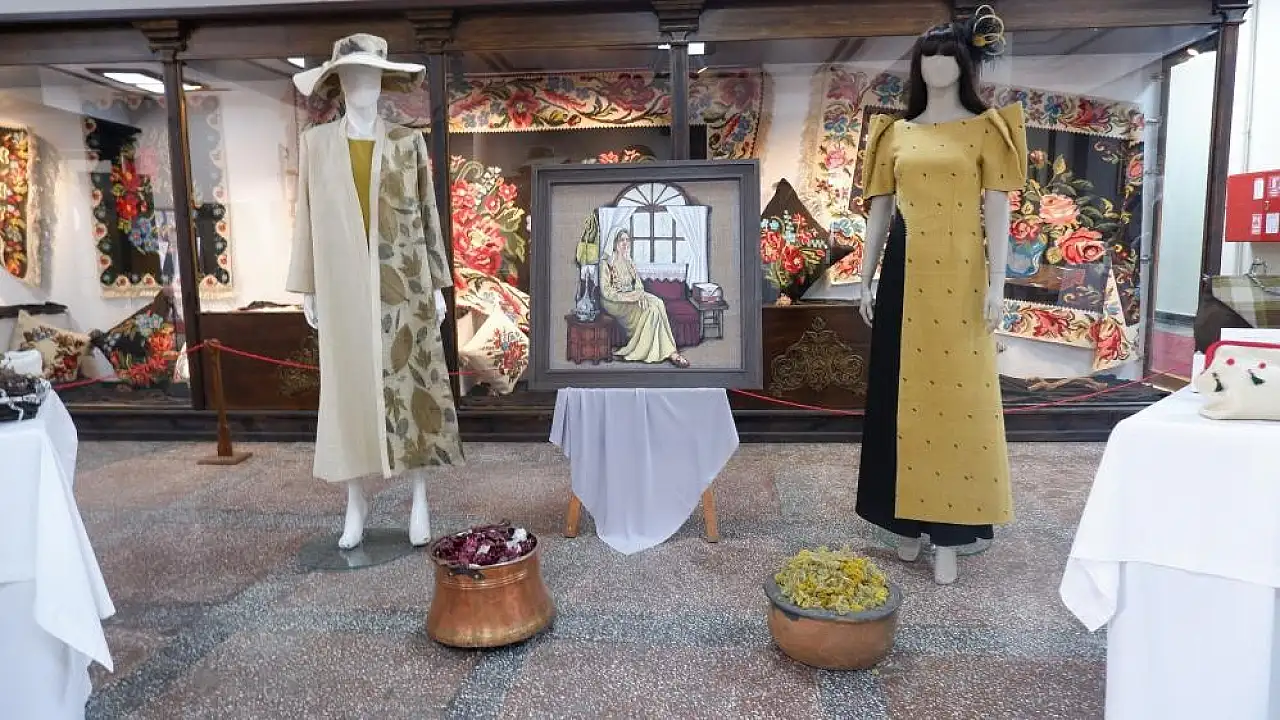 Kayseri'de ehram kumaşı moda ile buluşuyor