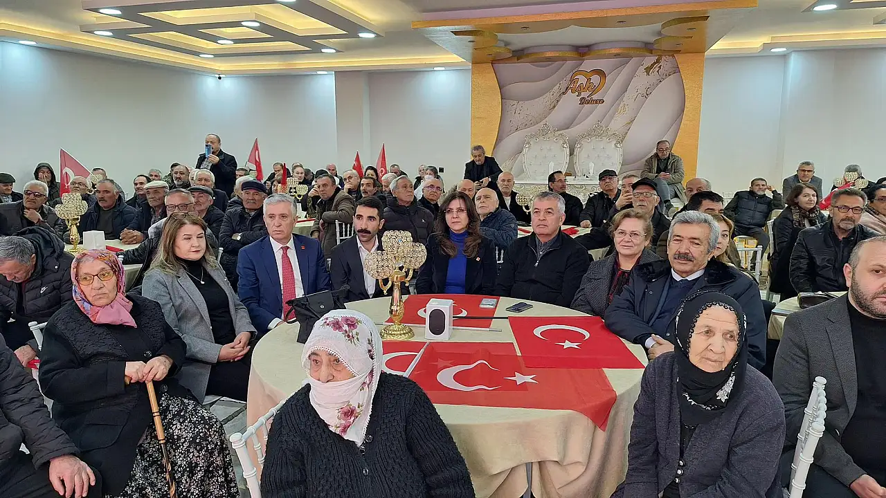 CHP Kayseri'de halkla buluştu