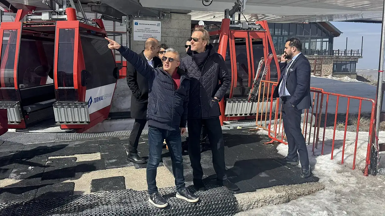 Erciyes'e Belçika çıkarması: Hayran kaldılar!