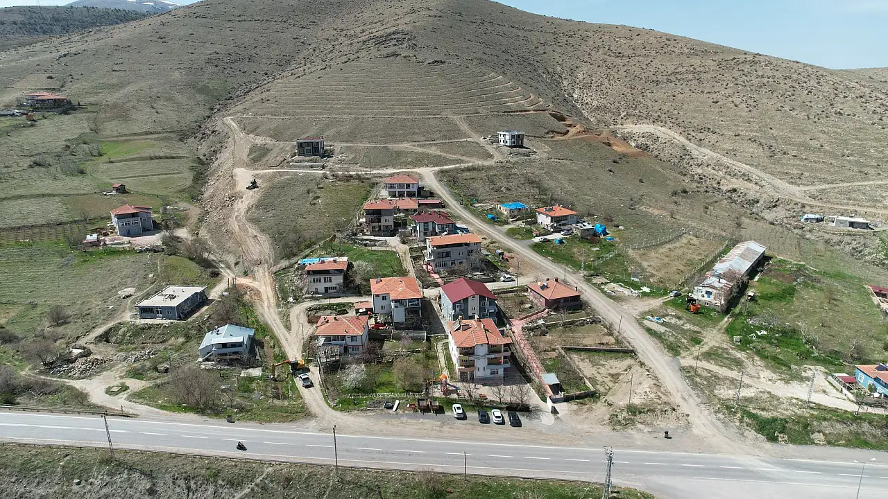 Kayseri'de o bölge villalara hazırlanıyor! Başkan yerinde inceledi