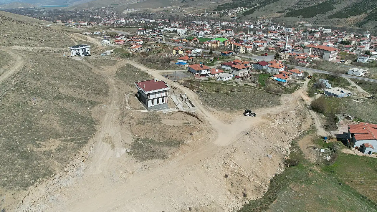 Kayseri'de o bölge villalara hazırlanıyor! Başkan yerinde inceledi