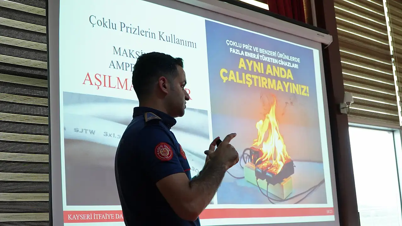 Erciyes'te önlem alındı! Tüm personeller eğitim aldı
