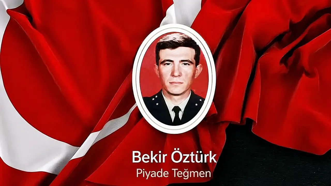 Şehit Piyade Teğmen Bekir Öztürk unutulmadı