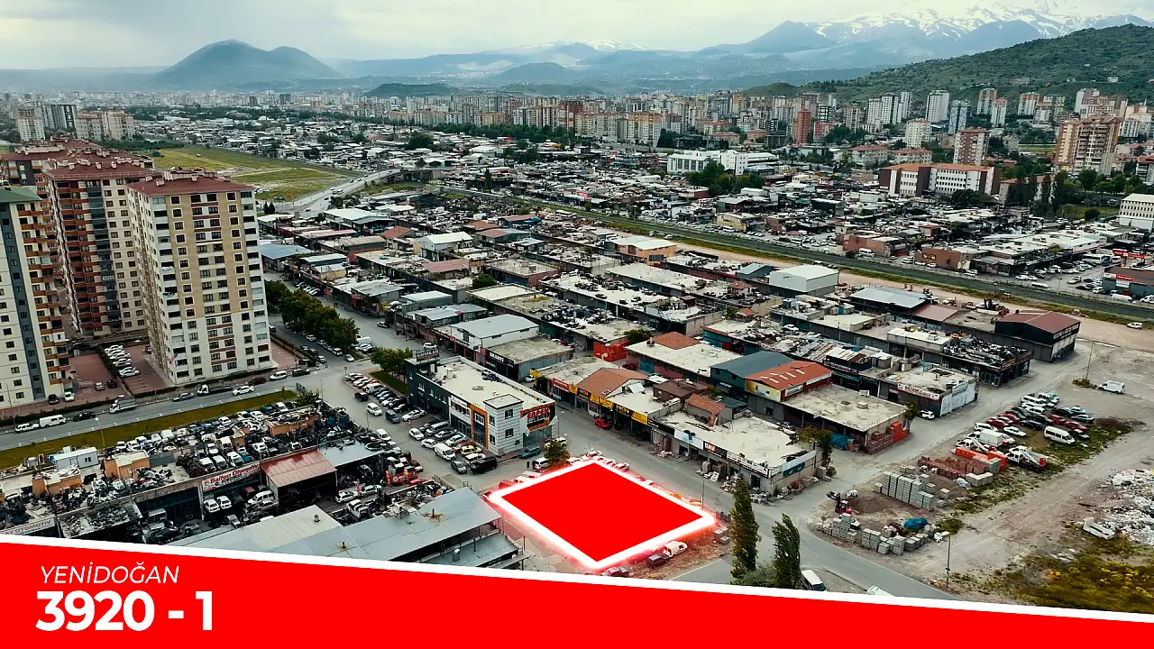 Kocasinan Belediyesi arsa satacak
