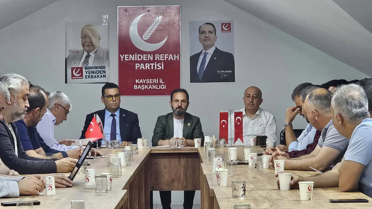 Yenden Refah Partisi yönetimi toplandı! Yeni görevlendirme var