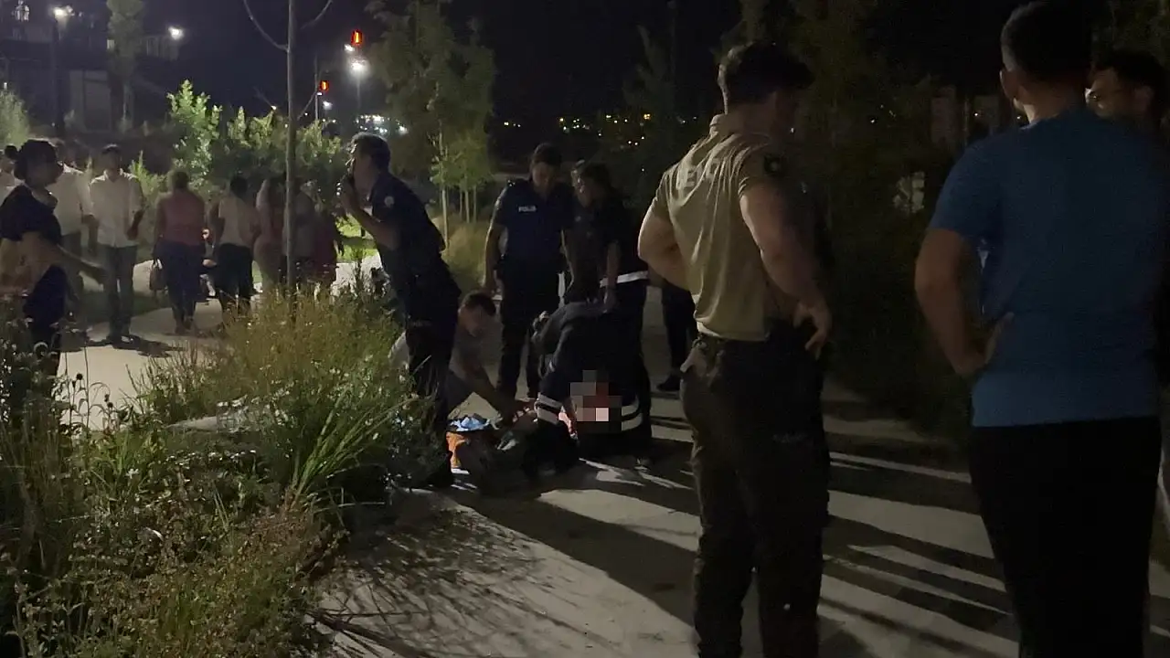Kayseri'de park savaş alanına döndü: 1'i ağır, 3 yaralı