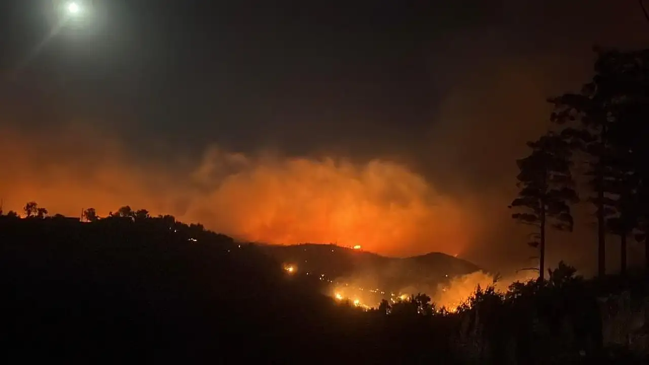 Kayseri'den Alanya'ya yangın desteği: Develi ekipleri bölgede!