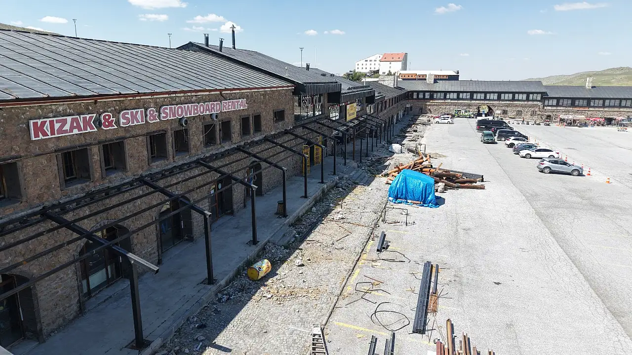 Erciyes yeni sezon öncesi yeni proje: 2 bin 500 araçlık yeni otopark