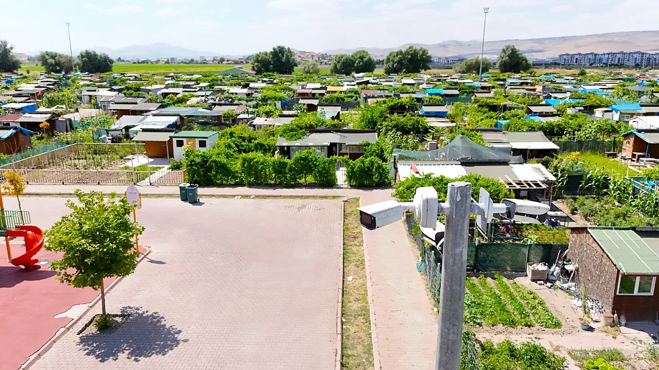Kayseri'nin park ve bahçeleri artık daha güvenli